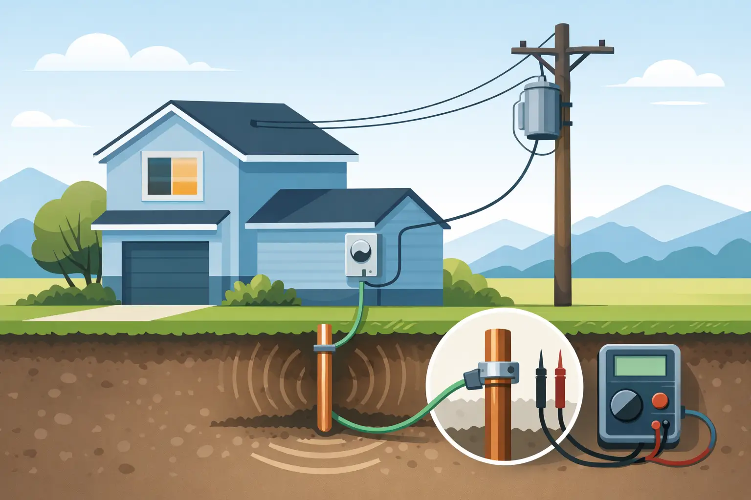 How to Ground Residential Electrical Service