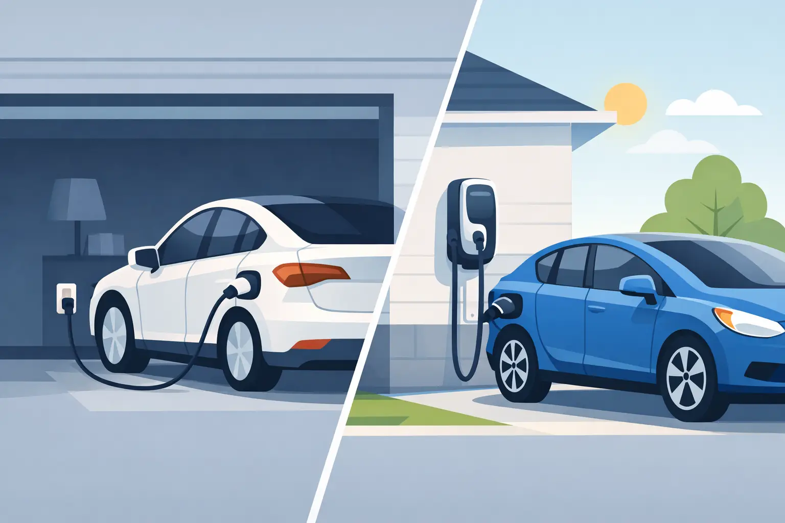 Level 1 vs Level 2 Charging at Home