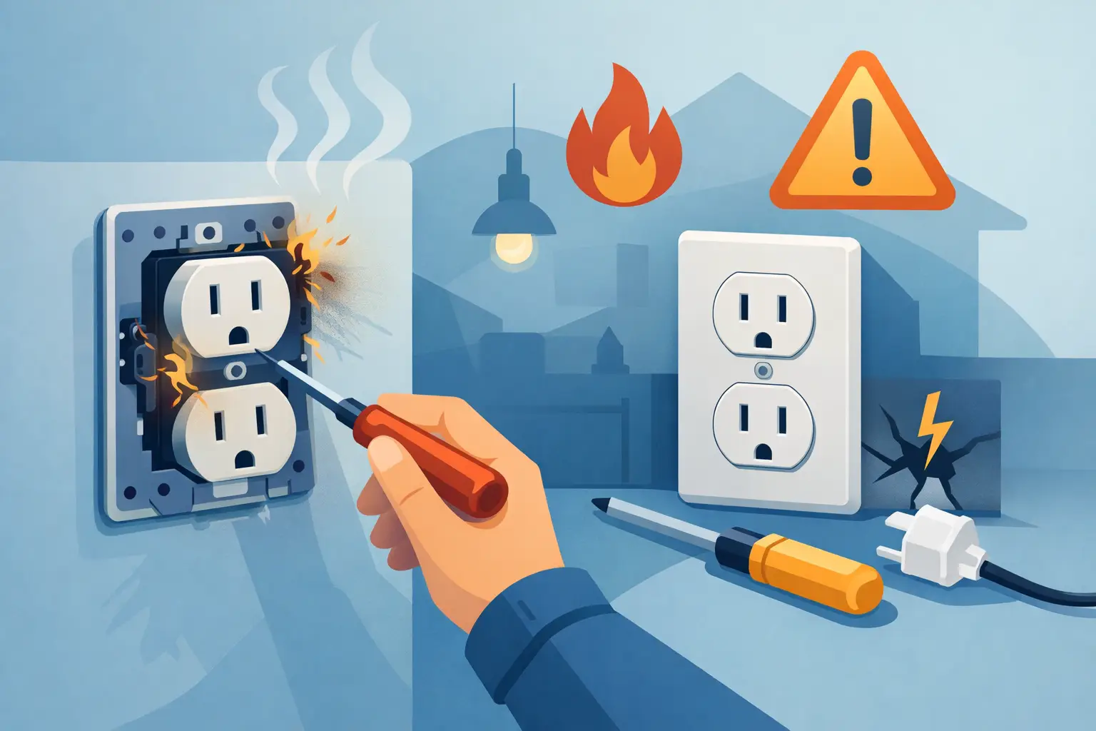 Outlet Replacement Warning Signs to Never Ignore